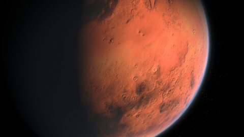 Het laatste vloeibare water van Mars stroomde ongeveer 2 miljard jaar geleden