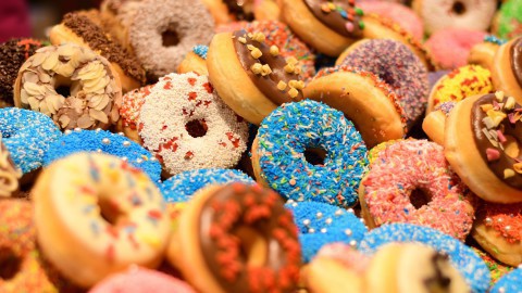 Verjaardagsdonuts bij Dunkin’ Donuts!