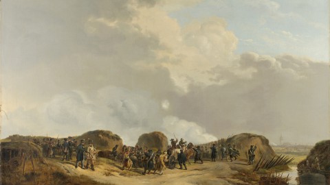 Tentoonstelling Beleg van Naarden 1814 naar schilderijen en prenten van Pieter Gerardus van Os