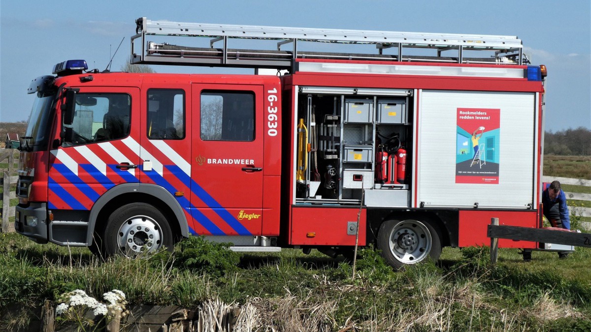 Brandweer op verkeerd adres in Hilversum